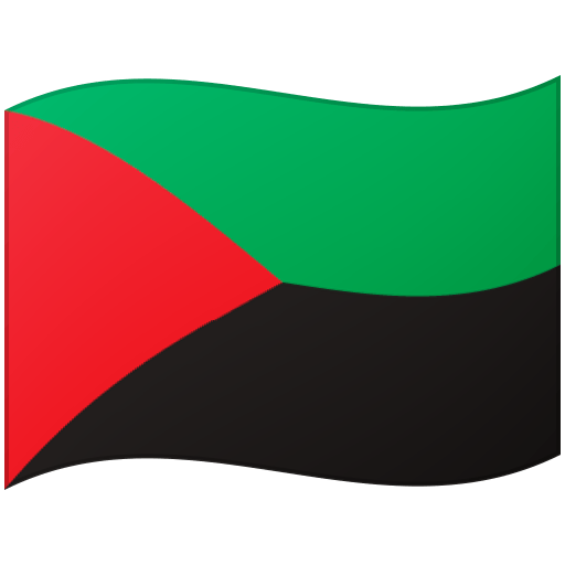Waved Martinique flag (512×512px transparent PNG)